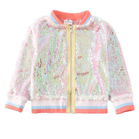 Sequin Bomber Jacket