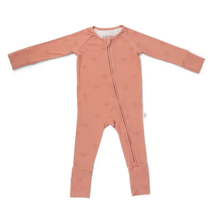 Pink Bow Bamboo Convertible jammies