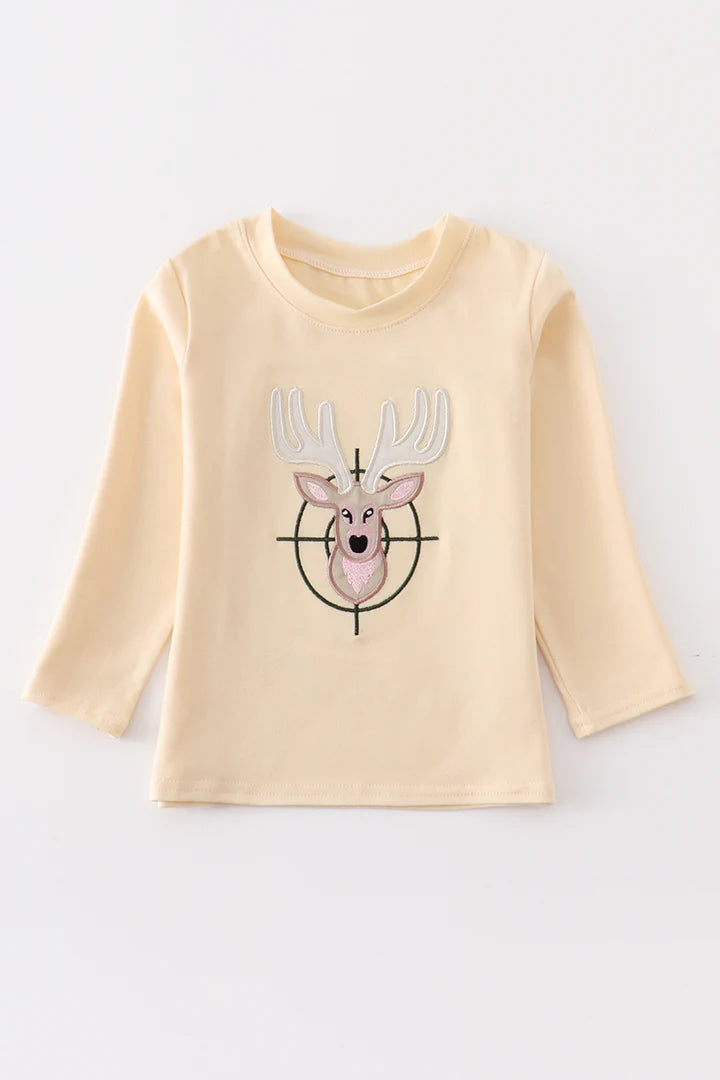 Reindeer Applique Shirt