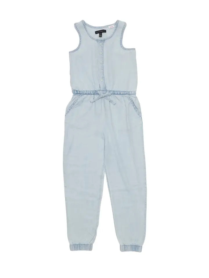 Light Blue Sleeveless Jumpsuit