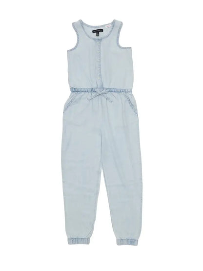 Light Blue Sleeveless Jumpsuit