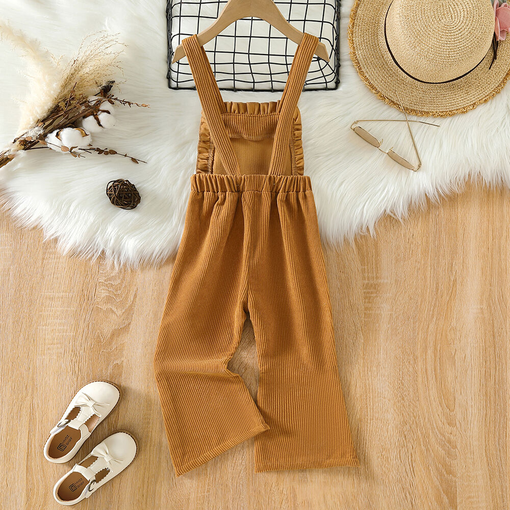 Corduroy Suspender Jumpsuit - That's So Darling