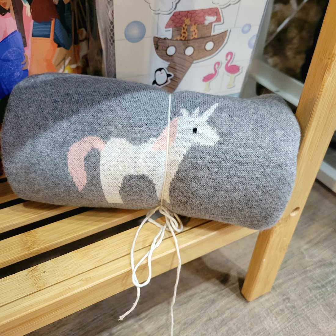 Knit Printed Baby Blanket - That's So Darling