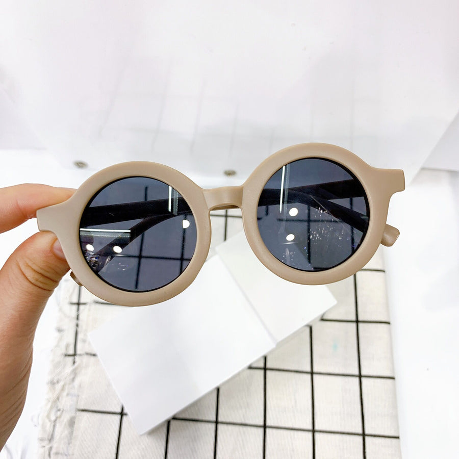 Colorblock Statement Round-Framed Sunglasses