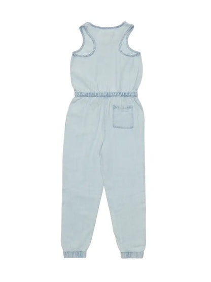 Light Blue Sleeveless Jumpsuit