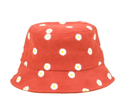 Flowered Bucket Hat