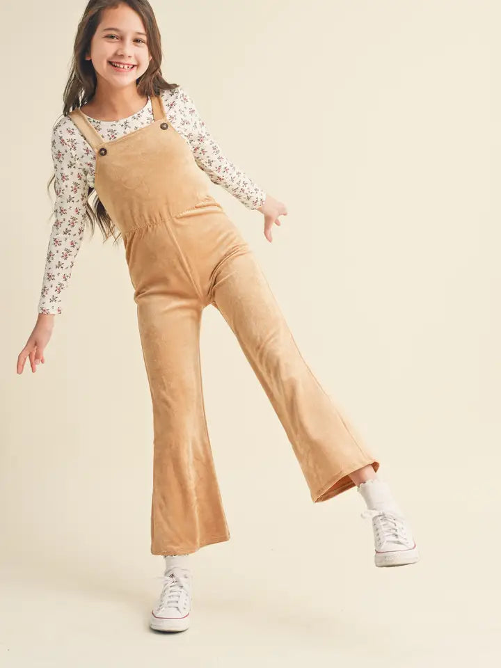 L/S Mini Flare Jumpsuit