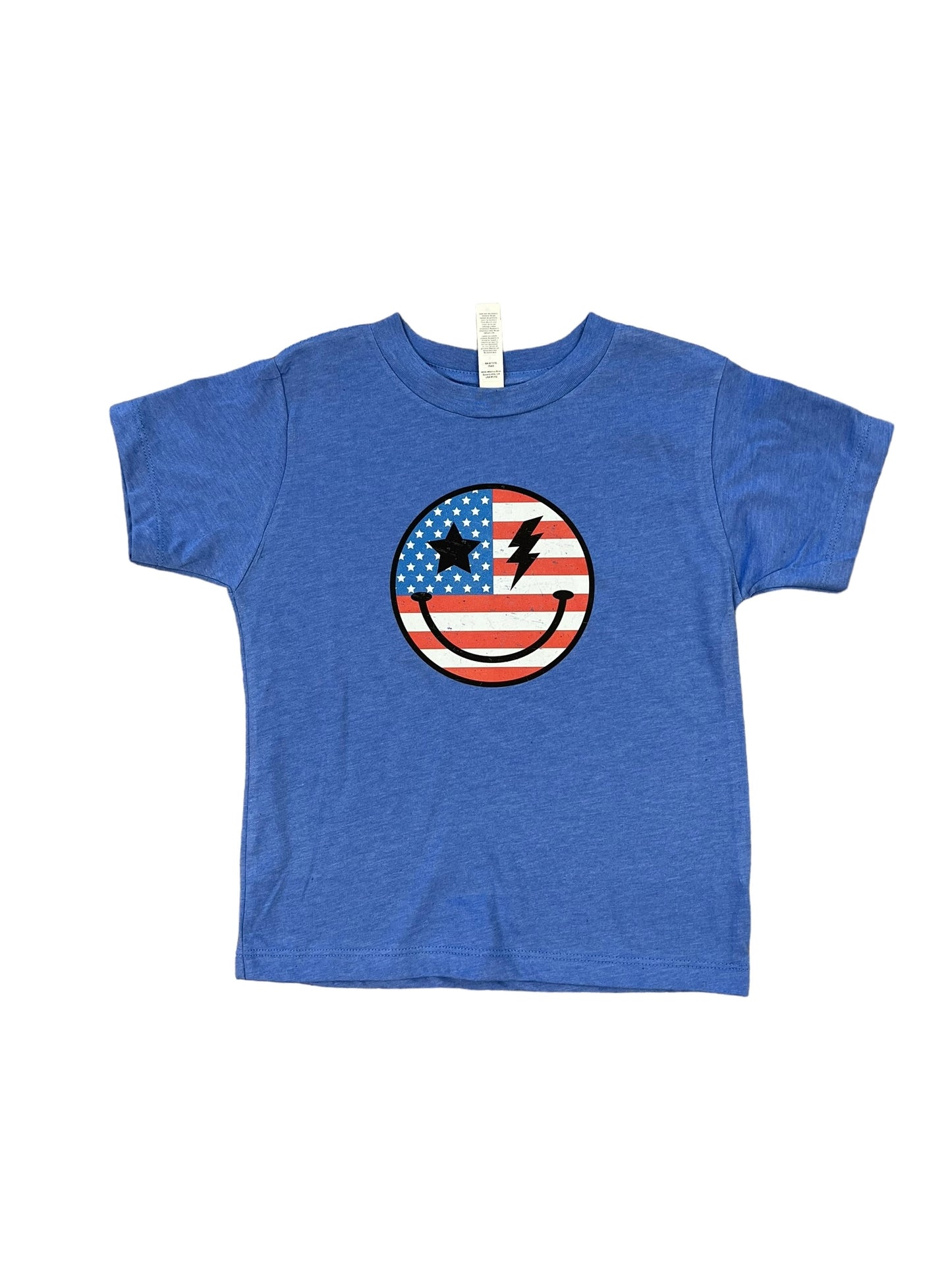 Stars & Stripes Smiley Graphic Tee