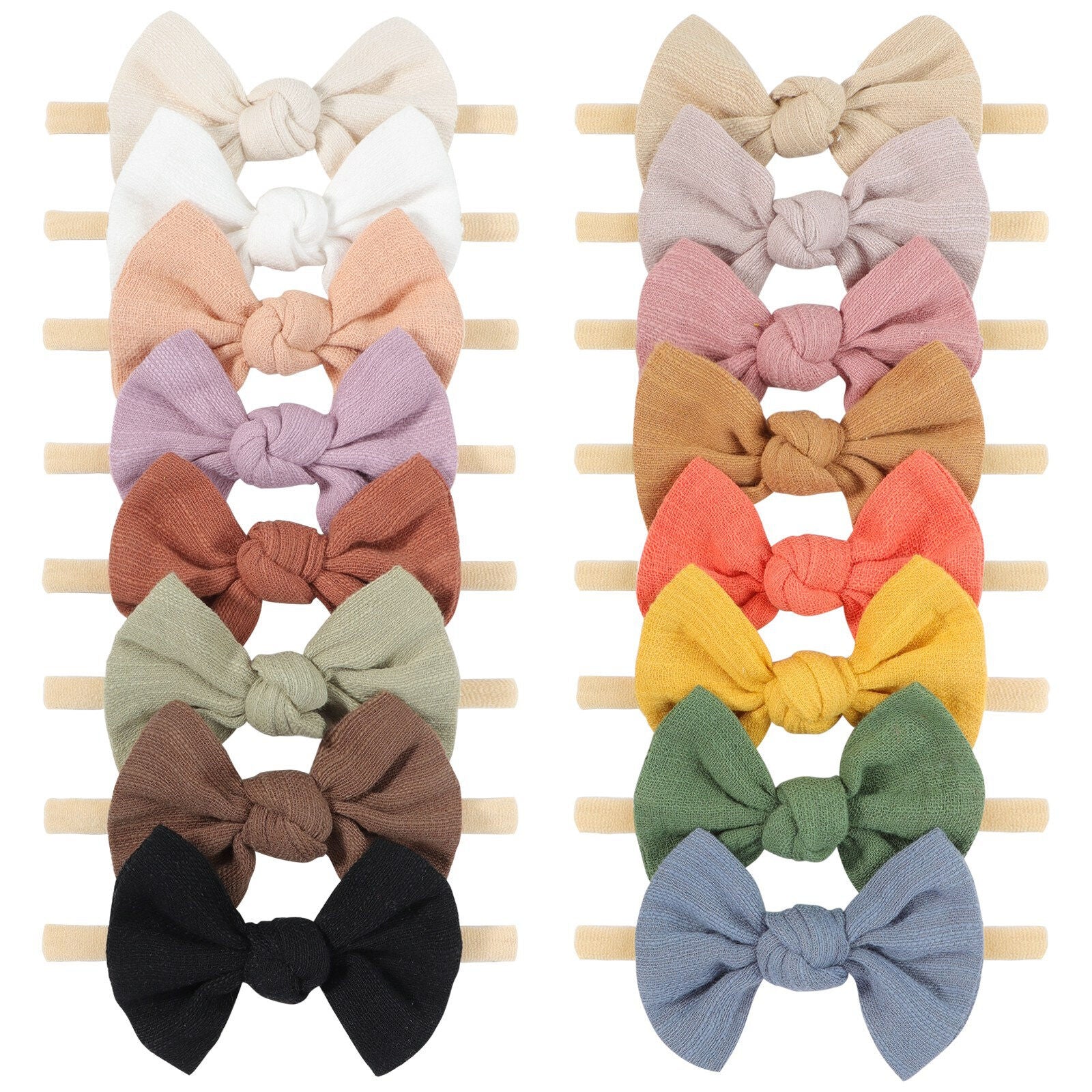 Knot Fabric Headband Bow - That's So Darling
