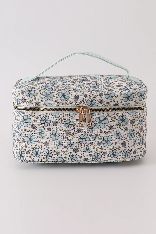 Floral Makeup Bag