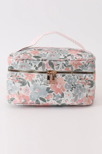 Floral Makeup Bag