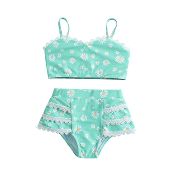 Polka Dot Two-Piece Swimsuit - That's So Darling