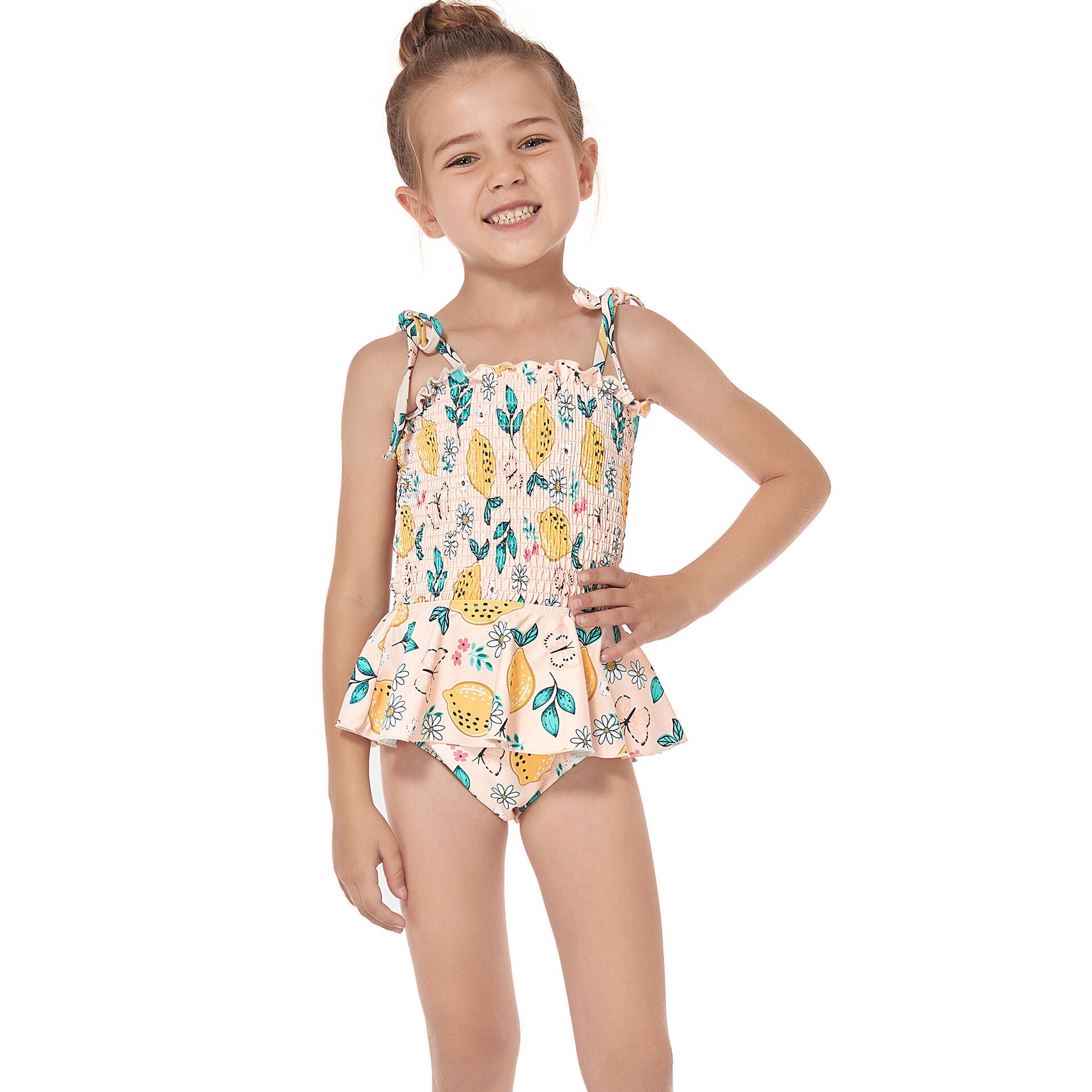 Smocked Two Piece Swimsuit - That's So Darling