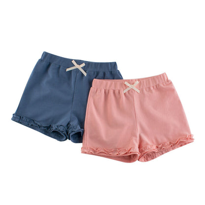 Ruffle Cotton Shorts - That's So Darling