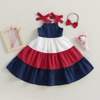 Color Block Dress With Bow - That's So Darling
