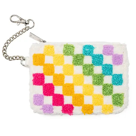 Fuzzy Key Chain Pouch