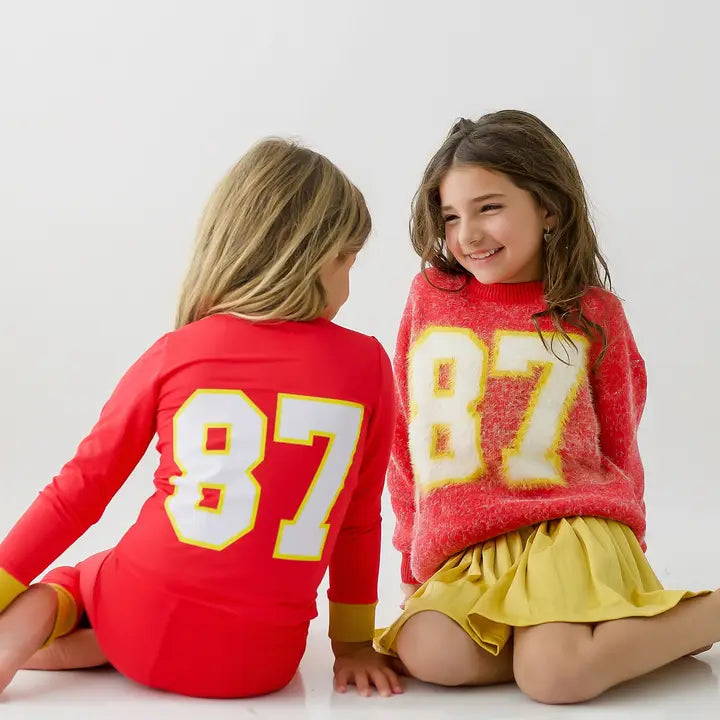 KC Chiefs Girls Pajamas