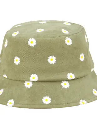 Flowered Bucket Hat