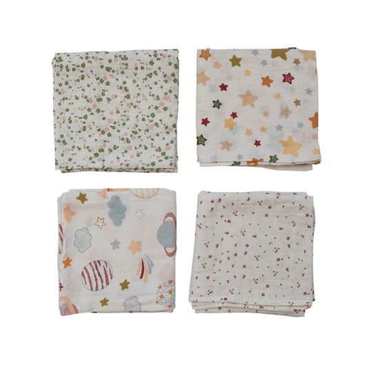 Cotton Muslin Swaddles