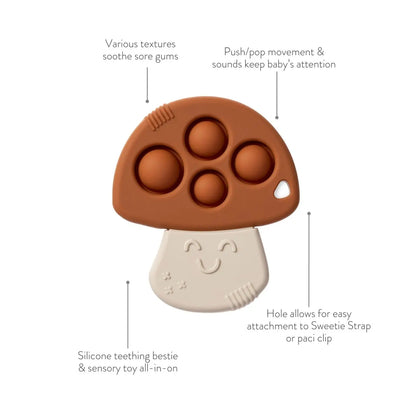 Mushroom Teether Gift Set - That's So Darling