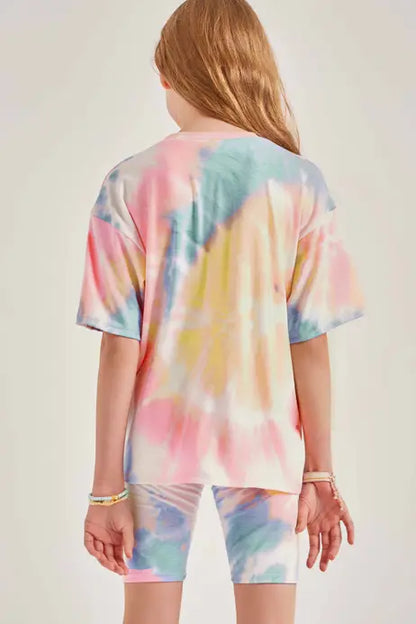 Tie Dye Loose Fit Top and Leggings Set - That's So Darling