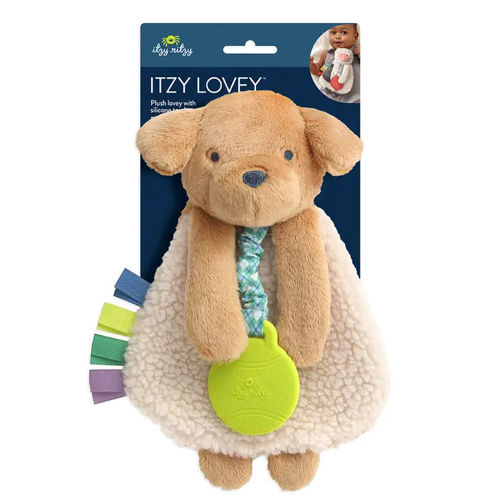 Itzy Ritzy Itzy Friends Lovey Plush + Teether Toy