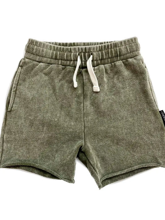 Lenox James Acid Wash Shorts