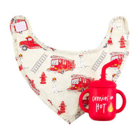 Mudpie Silicone Cup and Bib Set - That's So Darling