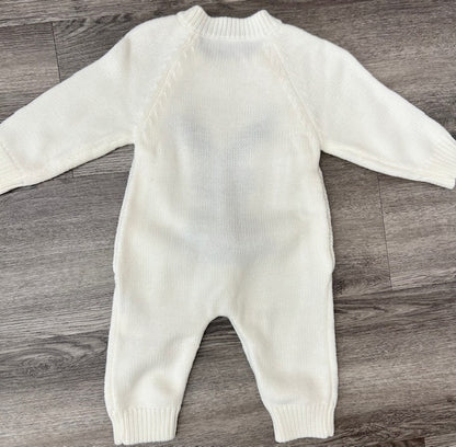 Adorable Knitted Bunny Onesie For Baby Boys & Girls