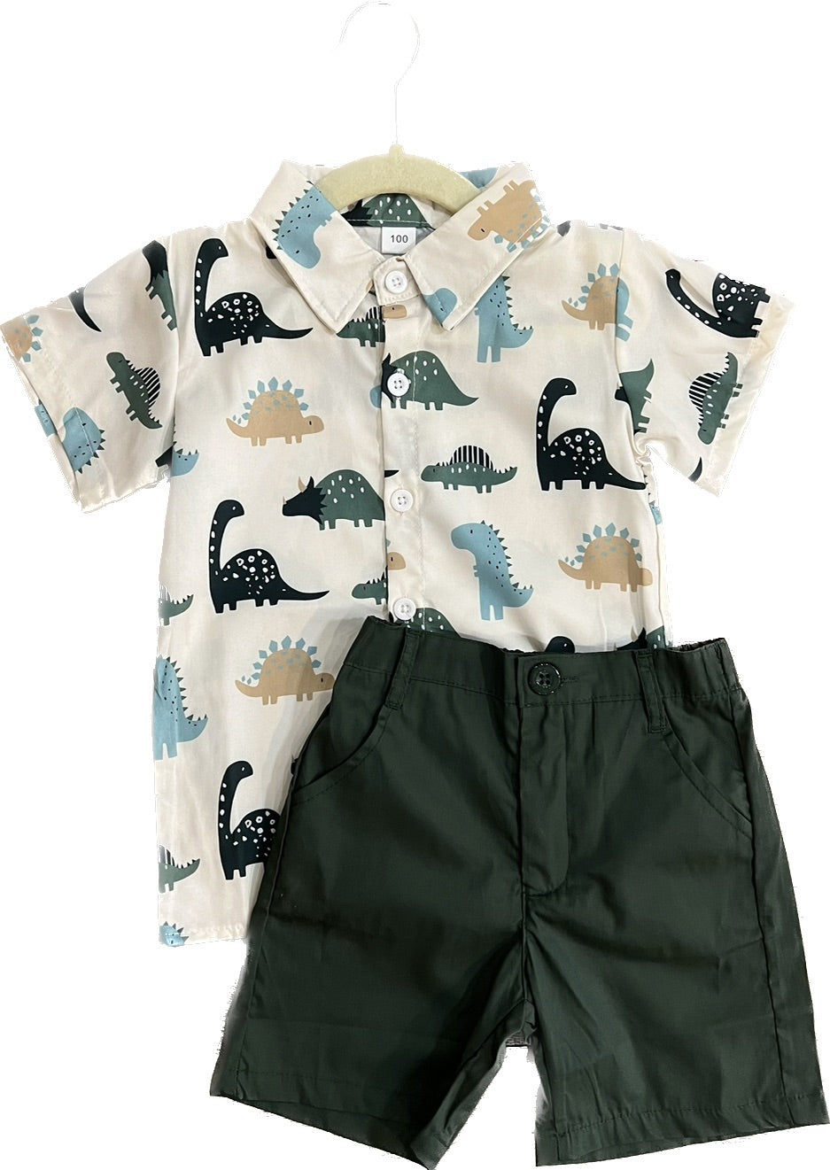 Dino Shirt and Short Set - That's So Darling
