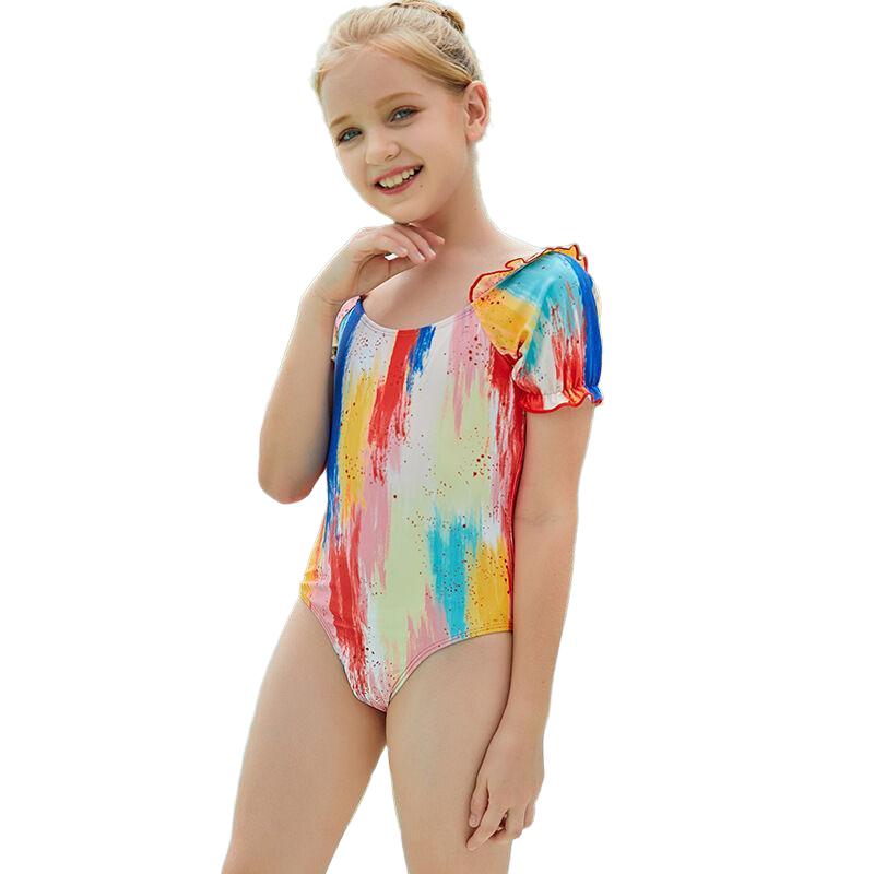 Multi Color One-Piece Swimwear