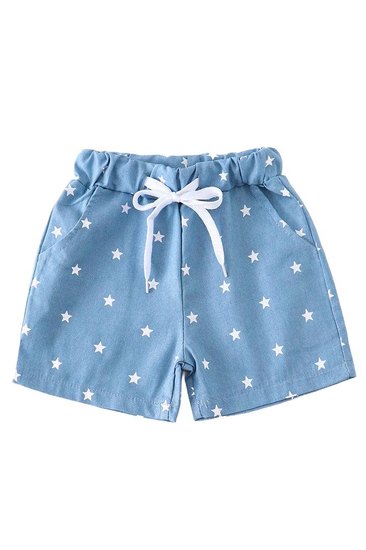 Blue Star Pocket Shorts