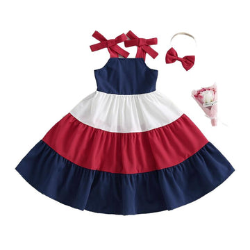 Color Block Dress With Bow